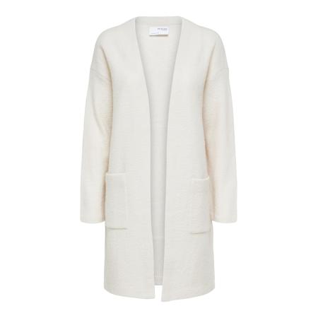 Selected SELECTED Gebreid vest Darla offwhite