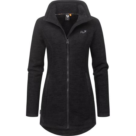 Ragwear Ragwear Gebreid vest Miram zwart / wit