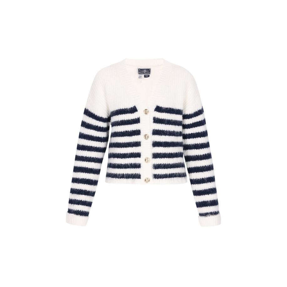 DreiMaster DreiMaster Maritim Gebreid vest navy / wit -