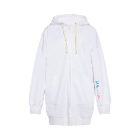 ebeeza ebeeza Sweatvest lichtblauw / geel / wit