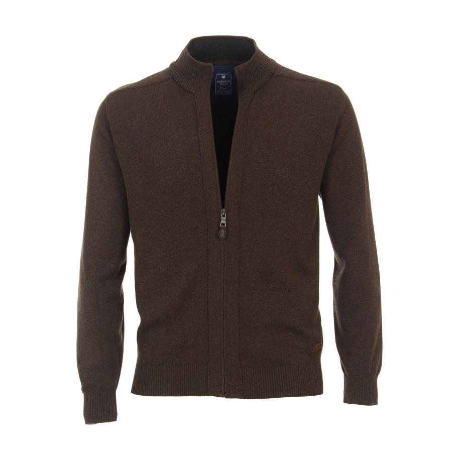 Redmond Casual Vest bruin, Effen Bruin