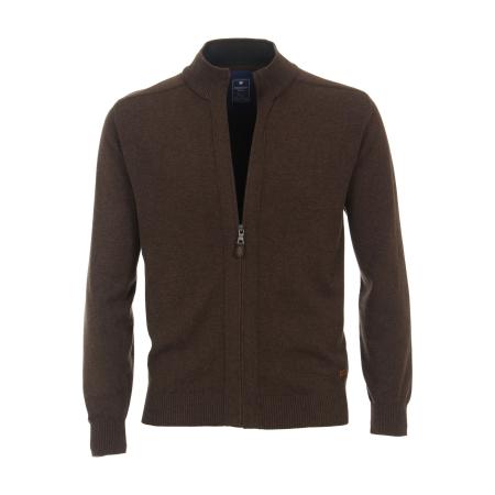 Redmond Casual Vest bruin, Effen