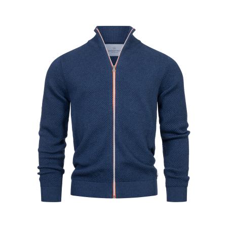 Kronstadt Kronstadt Gebreid vest Erik royal blue/koningsblauw