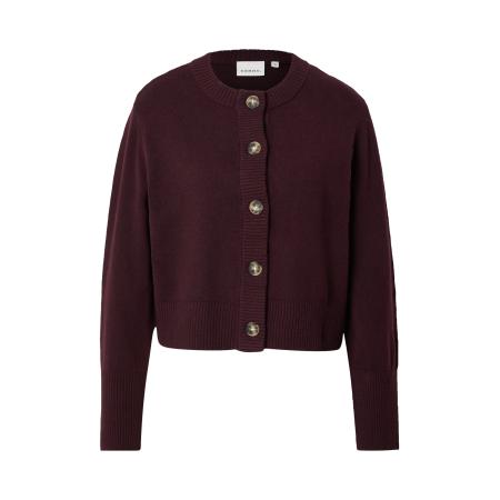 Comma COMMA Gebreid vest bordeaux