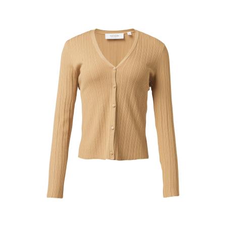 comma casual identity comma casual identity Gebreid vest sand