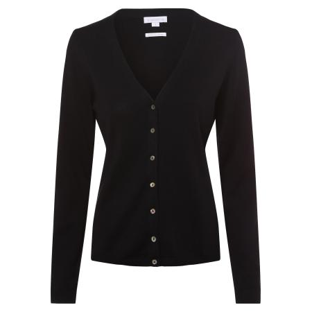 Brookshire Gebreid vest zwart