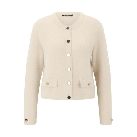 Betty Barclay Betty Barclay Gebreid vest beige