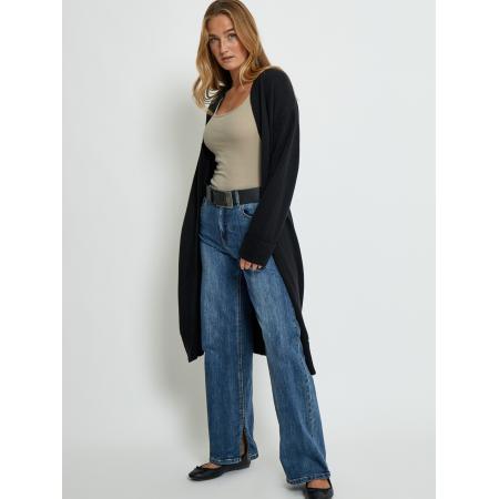 Desires DESIRES Gebreid vest Kela zwart