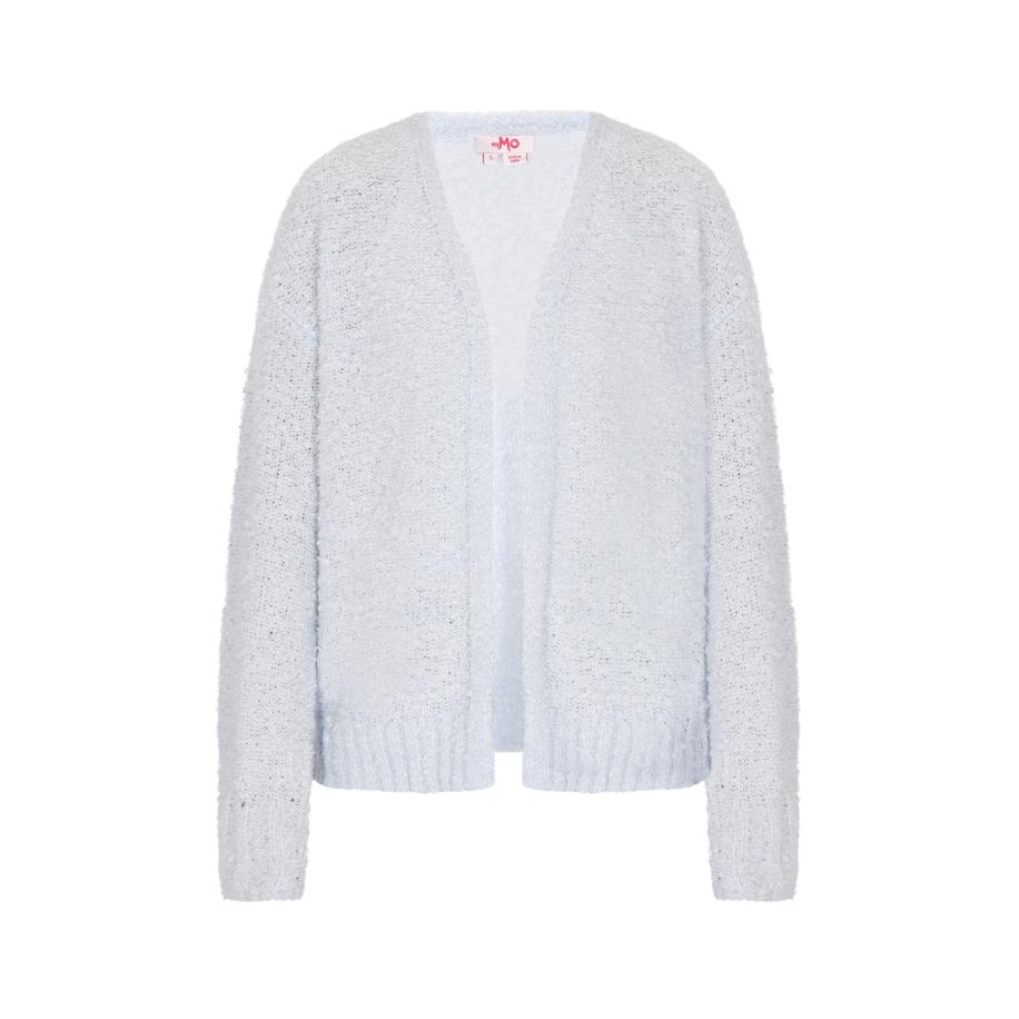 MYMO MYMO Gebreid vest lichtblauw -