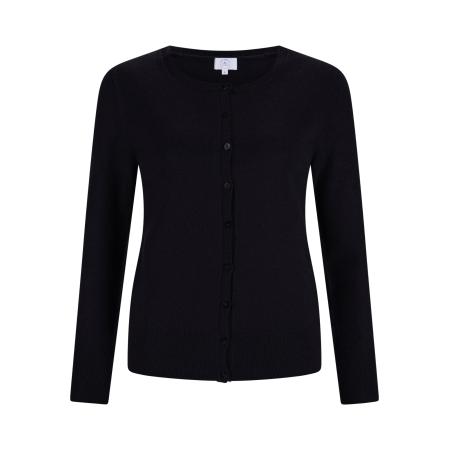 CASH-MERE.CH CASH-MERE.CH Gebreid vest zwart