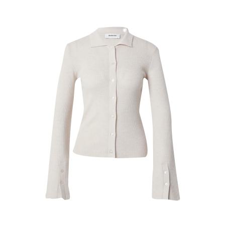 Modström modström Gebreid vest Hiroki taupe