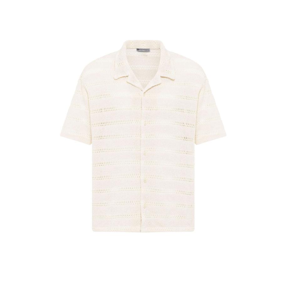 Dandalo Dandalo Gebreid vest ecru -