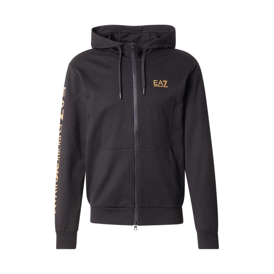 Emporio Armani EA7 Emporio Armani Sweatvest goud / zwart -
