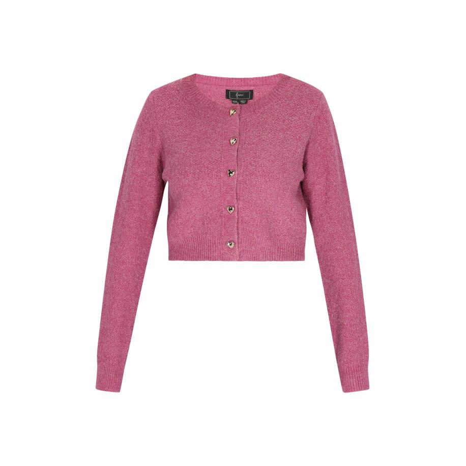 Faina faina Gebreid vest rosa -