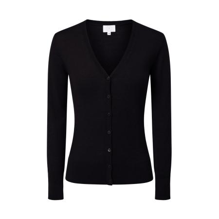 CASH-MERE.CH CASH-MERE.CH Gebreid vest zwart