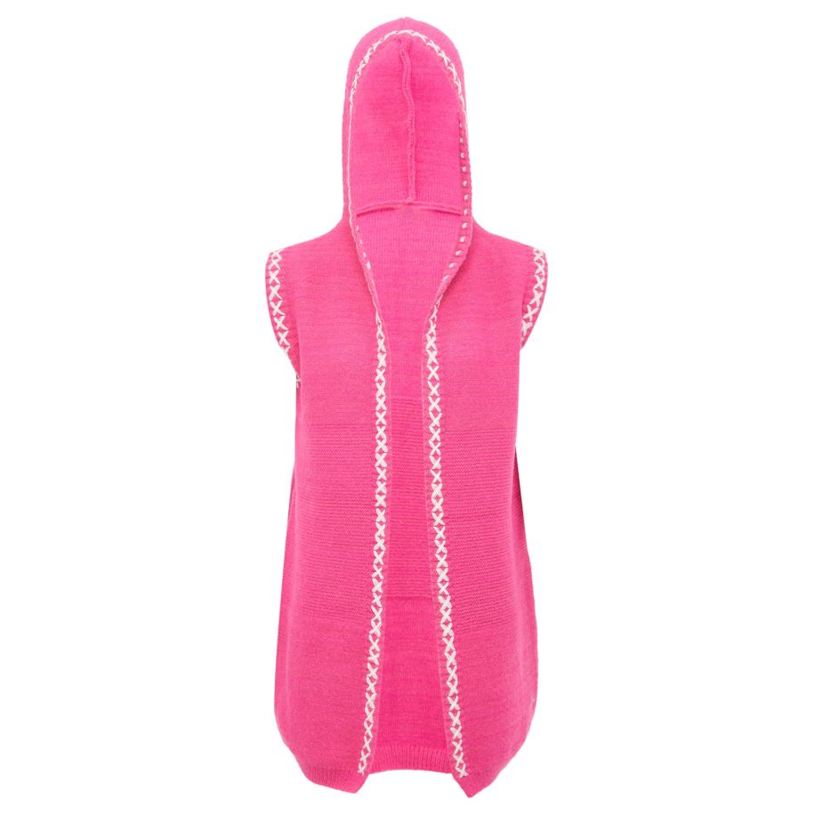 ebeeza ebeeza Gebreid vest pink / wit -
