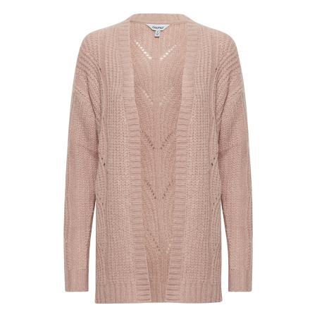 Oxmo Gebreid vest Cle rosa