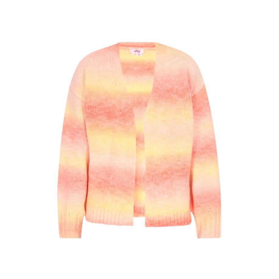 MYMO MYMO Gebreid vest geel / oranje -