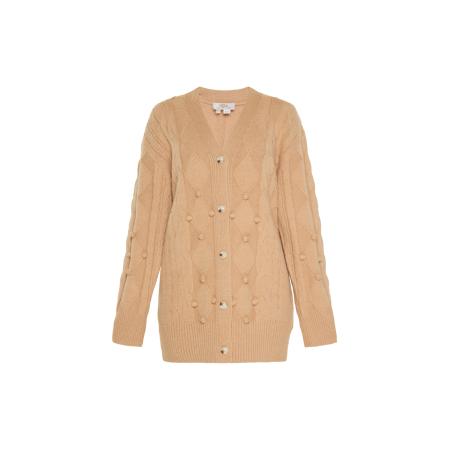 Usha usha FESTIVAL Gebreid vest camel