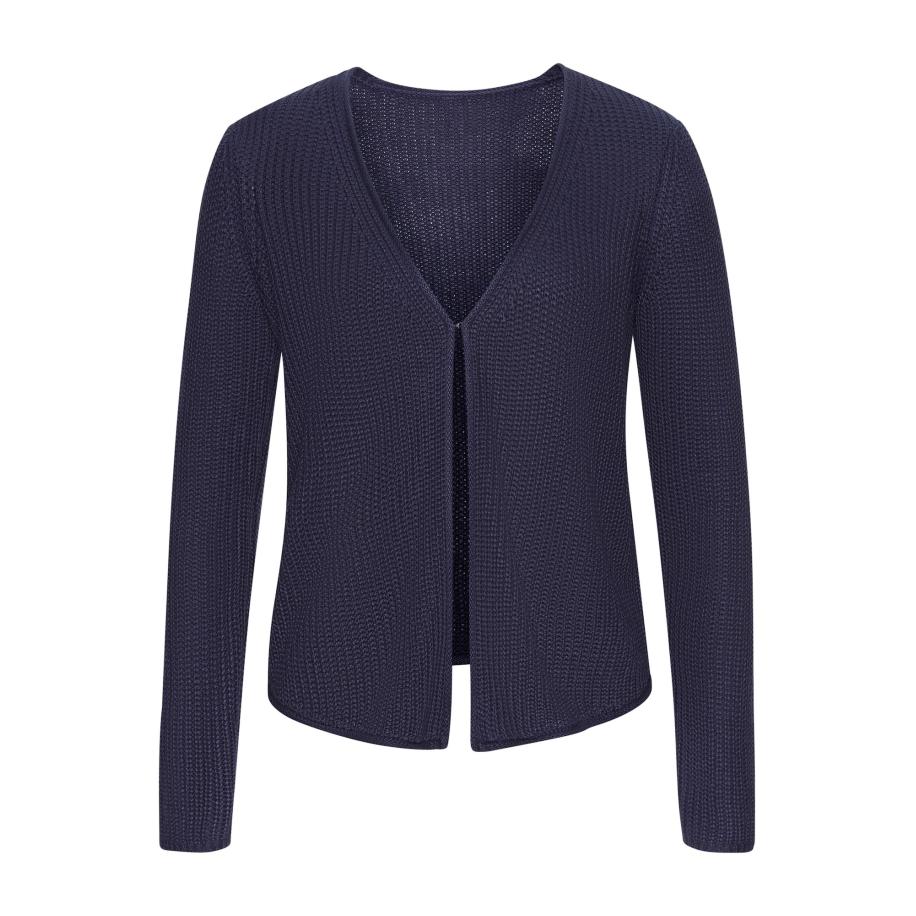 VIVANCE VIVANCE Gebreid vest marine -