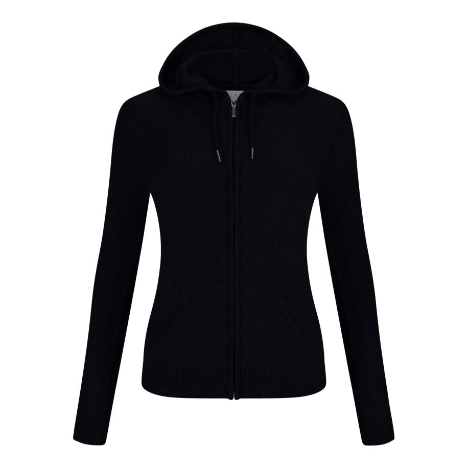 CASH-MERE.CH CASH-MERE.CH Gebreid vest zwart -