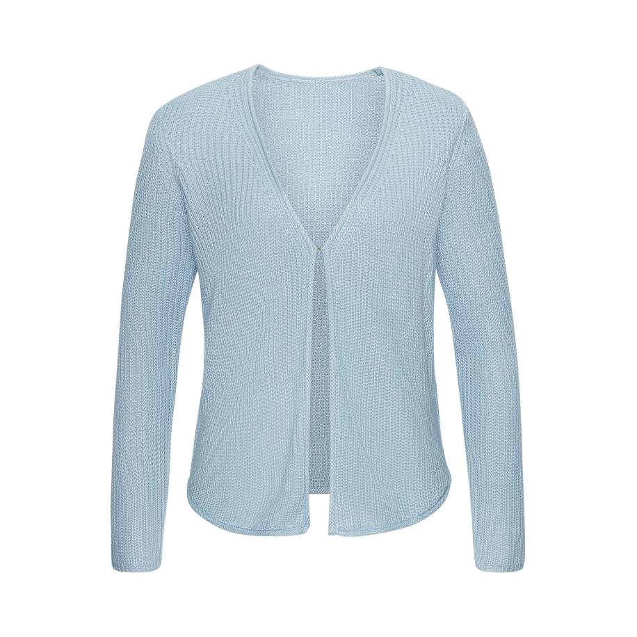VIVANCE VIVANCE Gebreid vest lichtblauw -