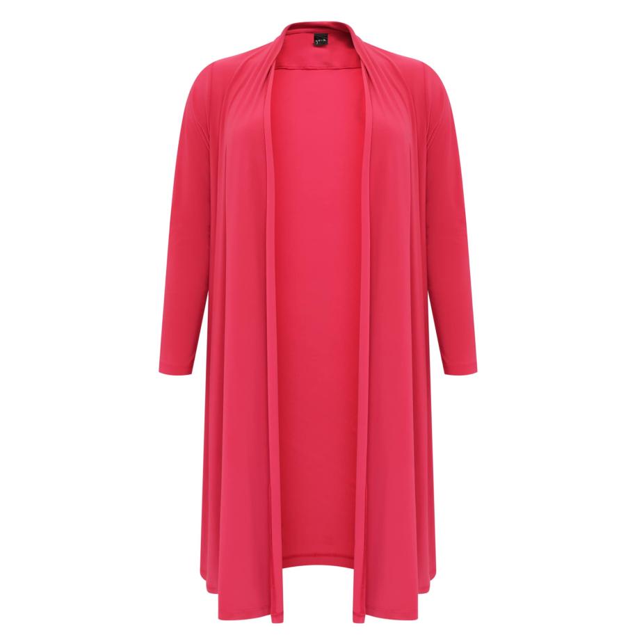 Yoek YOEK Gebreid vest DOLCE pink -