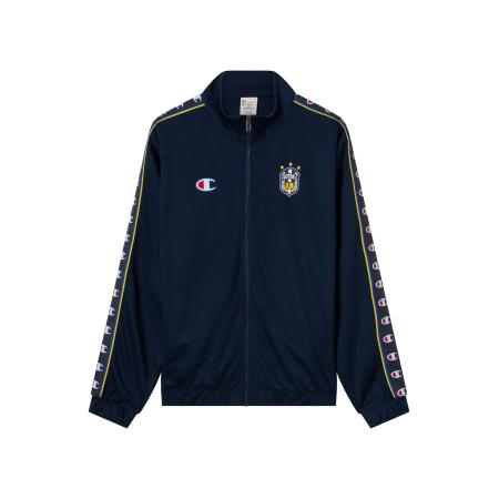 Champion Authentic Athletic Apparel Champion Authentic Athletic Apparel Sweatvest donkerblauw / geel / rood / wit