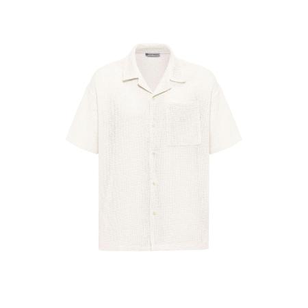 Dandalo Dandalo Gebreid vest ecru