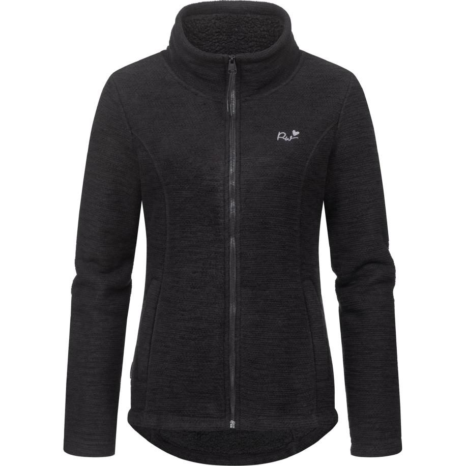 Ragwear Ragwear Gebreid vest zwart / wit -