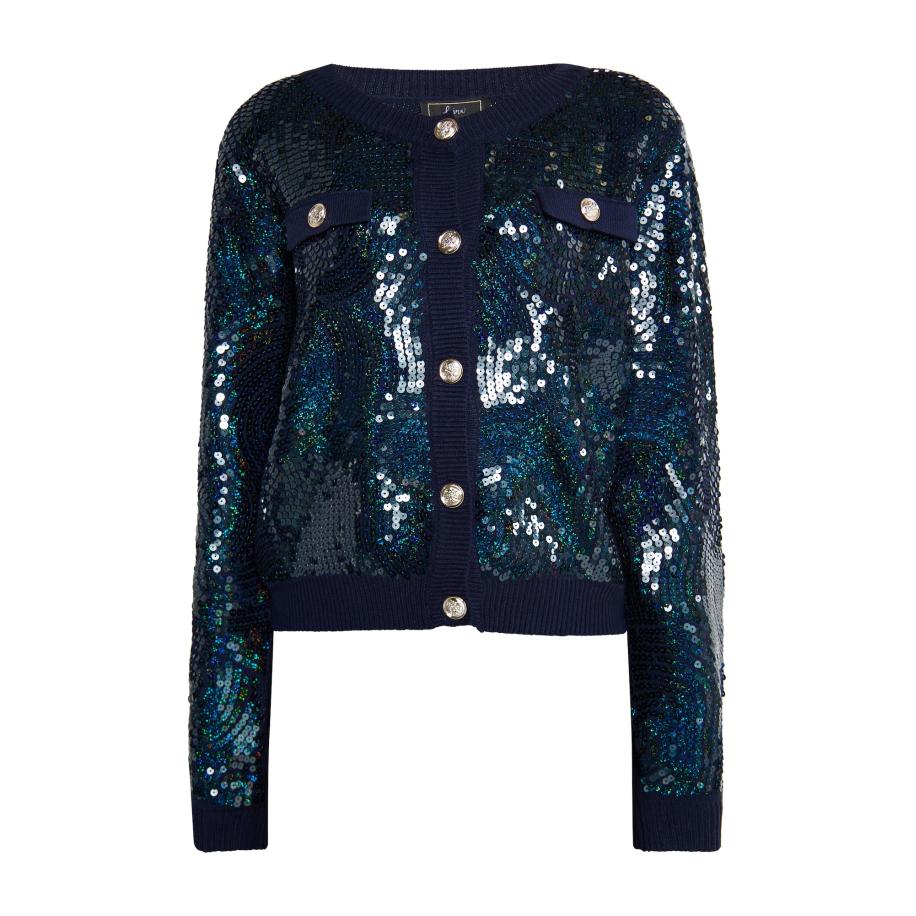 Faina faina Gebreid vest Minya marine -