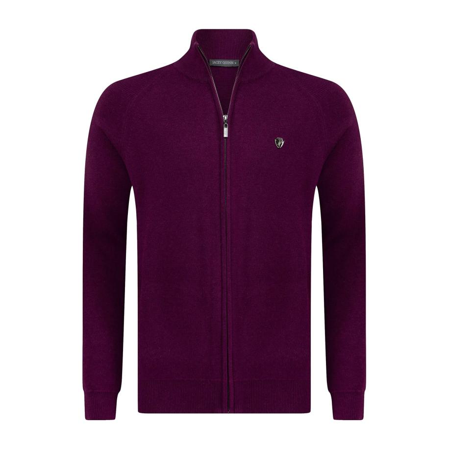 Jacey Quinn Jacey Quinn Gebreid vest lila -