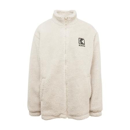 Karl Kani Karl Kani Fleece jas taupe / zwart