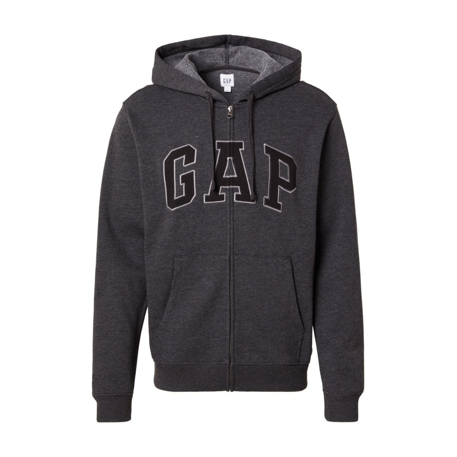 GAP GAP Sweatvest antraciet / lichtgrijs / zwart -