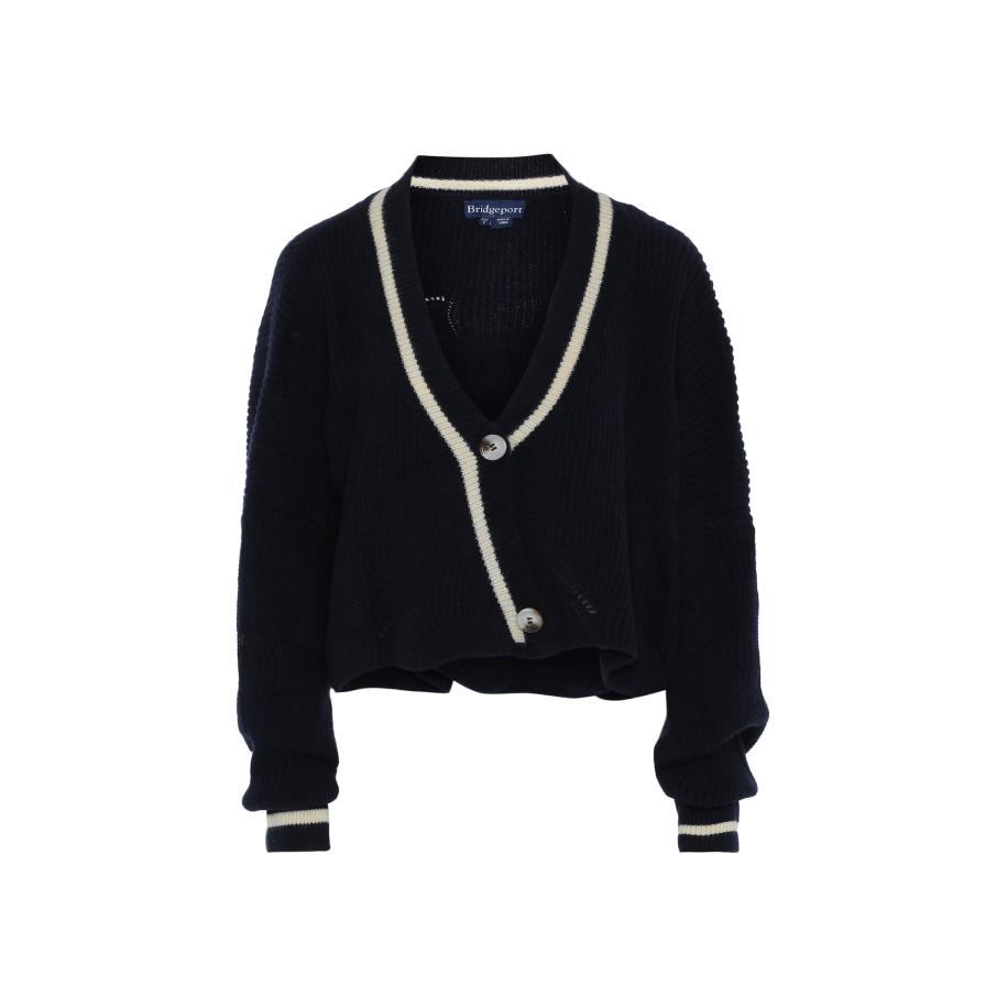 bridgeport bridgeport Gebreid vest crème / marine -