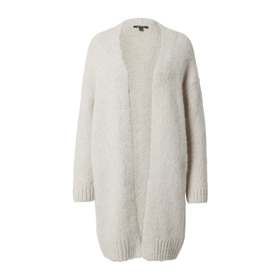 Comma COMMA Gebreid vest beige -