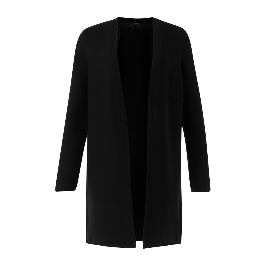 Comma COMMA Gebreid vest zwart -