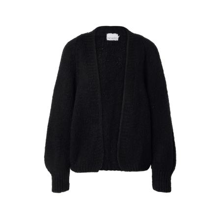 Noella Gebreid vest Fora zwart