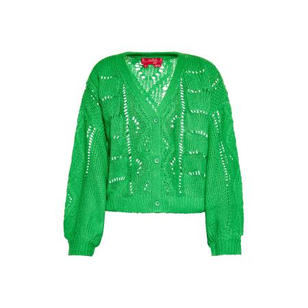 Swirly swirly Gebreid vest groen