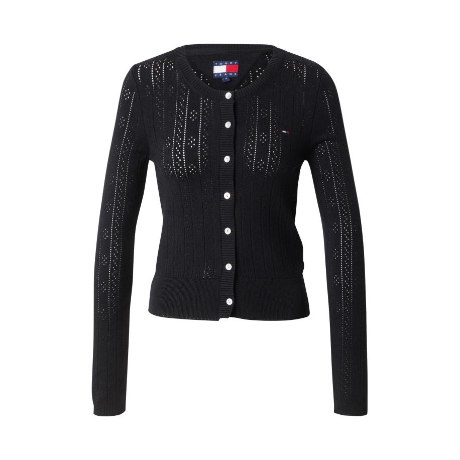 Tommy Jeans Tommy Jeans Gebreid vest zwart -