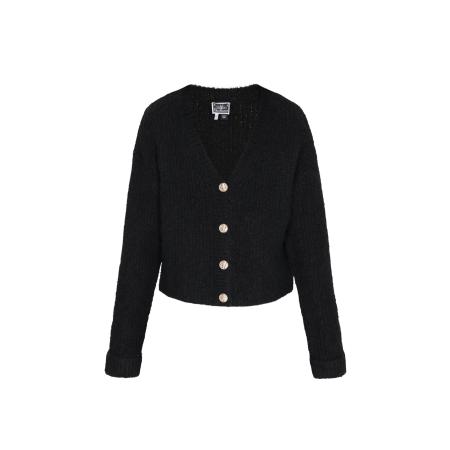 DreiMaster DreiMaster Maritim Gebreid vest zwart