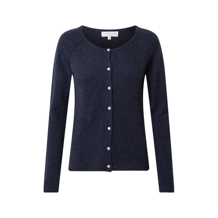 Rosemunde rosemunde Gebreid vest donkerblauw -
