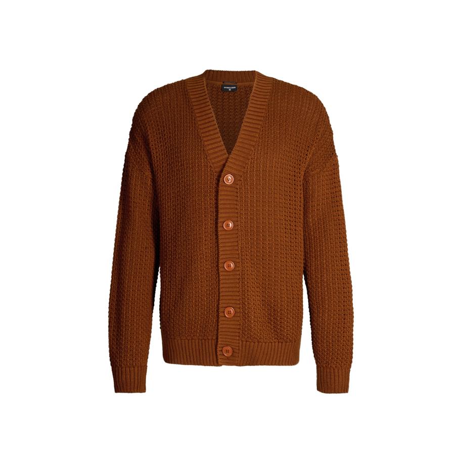 STRELLSON Gebreid vest Cruz roestbruin Bruin