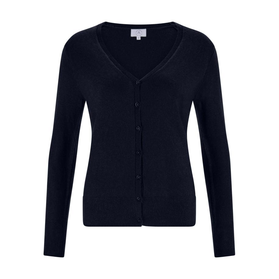 CASH-MERE.CH CASH-MERE.CH Gebreid vest marine -