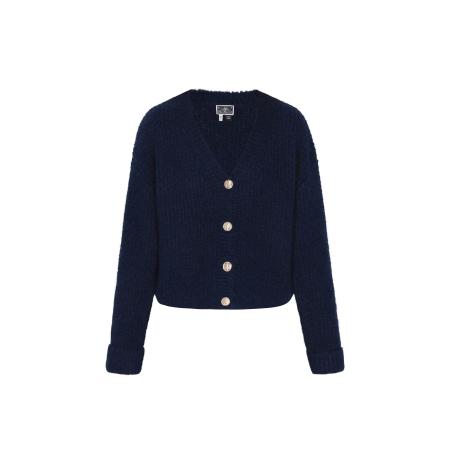 DreiMaster DreiMaster Maritim Gebreid vest navy
