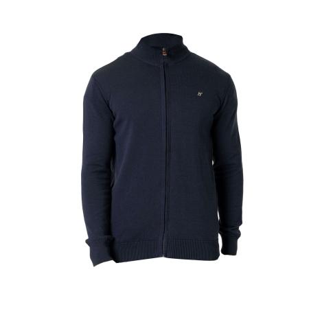 Williot Williot Gebreid vest navy