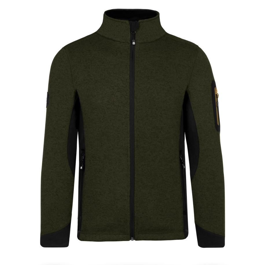 normani normani Fleece jas Wapusk olijfgroen -