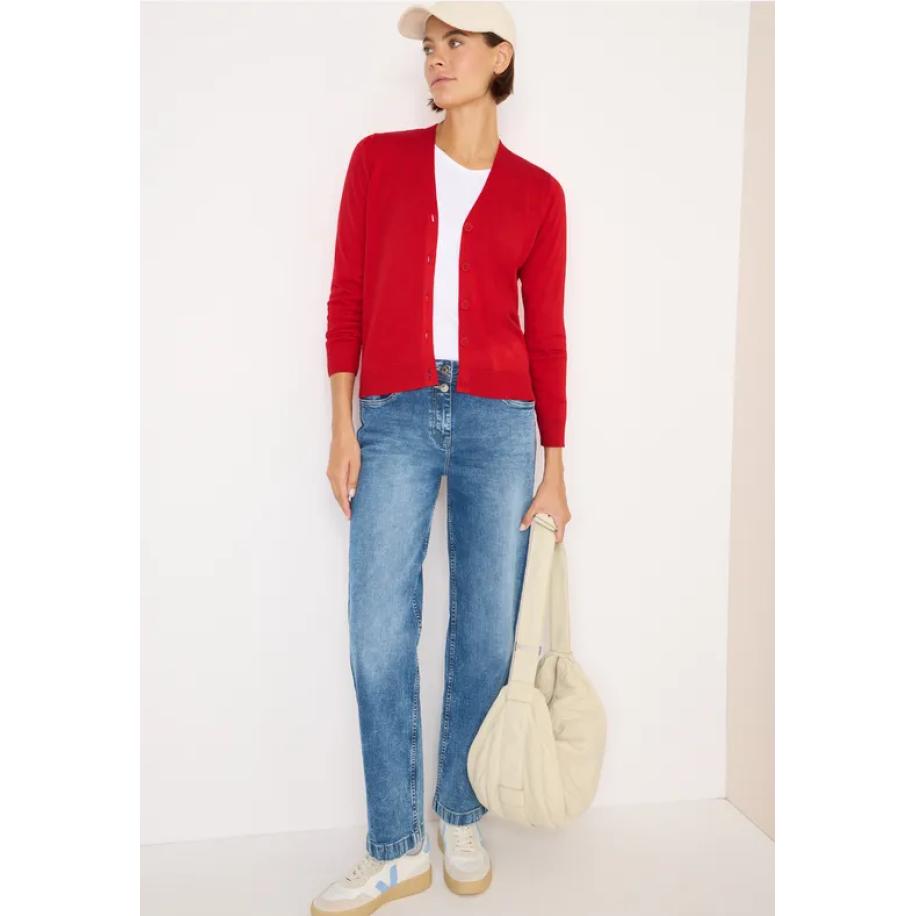 CECIL V-hals vest Rood