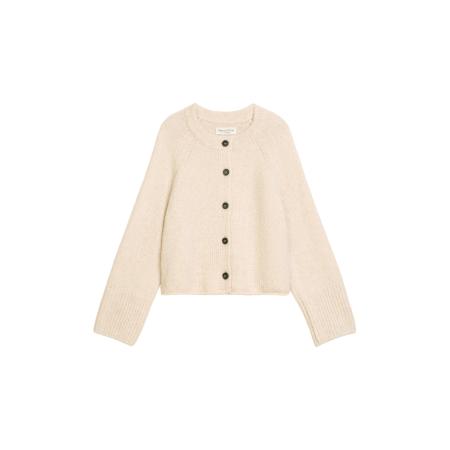 Marc O'Polo Marc OPolo Gebreid vest beige