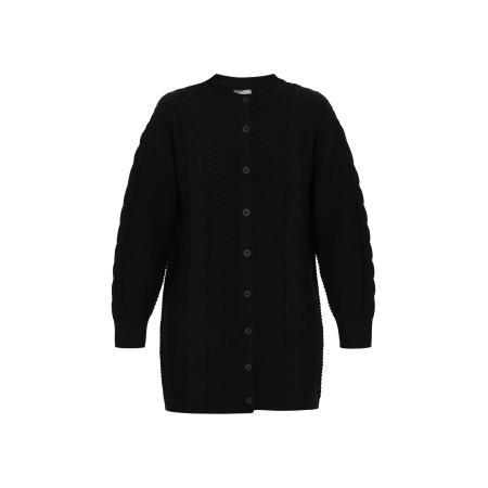 DreiMaster DreiMaster Vintage Gebreid vest zwart